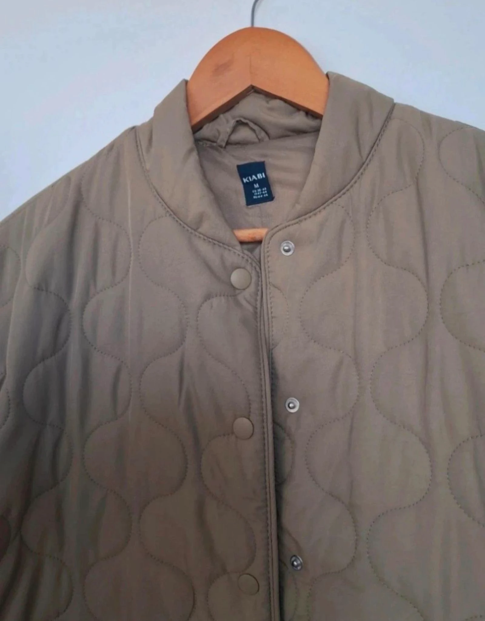 Veste acolchoada cáqui 2 em 1 – Kiabi – tamanho M – nova com etiqueta – photo 4